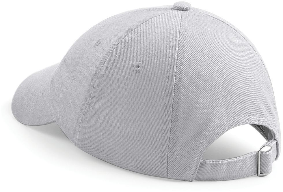 Beechfield® Casquette profil bas en coton drill - 6 panneaux Light Grey (B58)