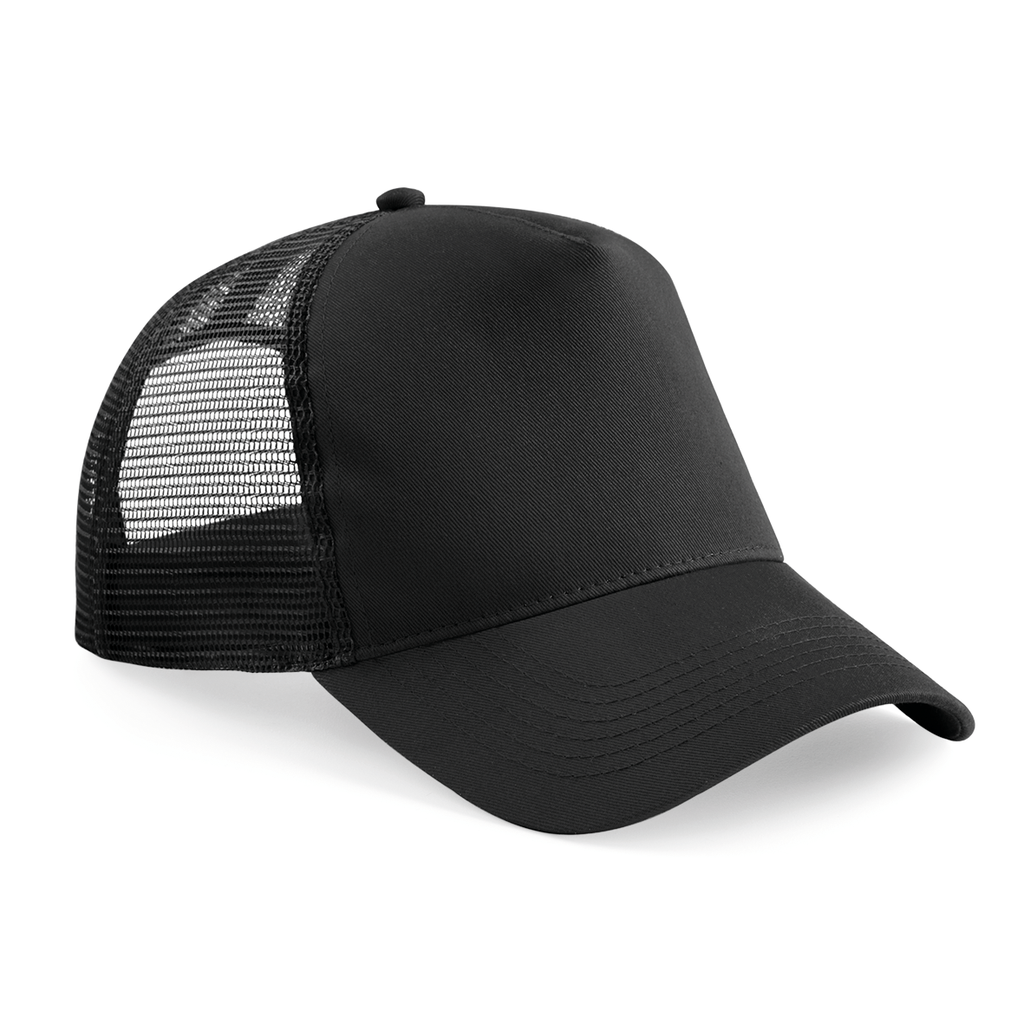 Beechfield® Casquette filet junior réglable à l'arrière Black (B640B)