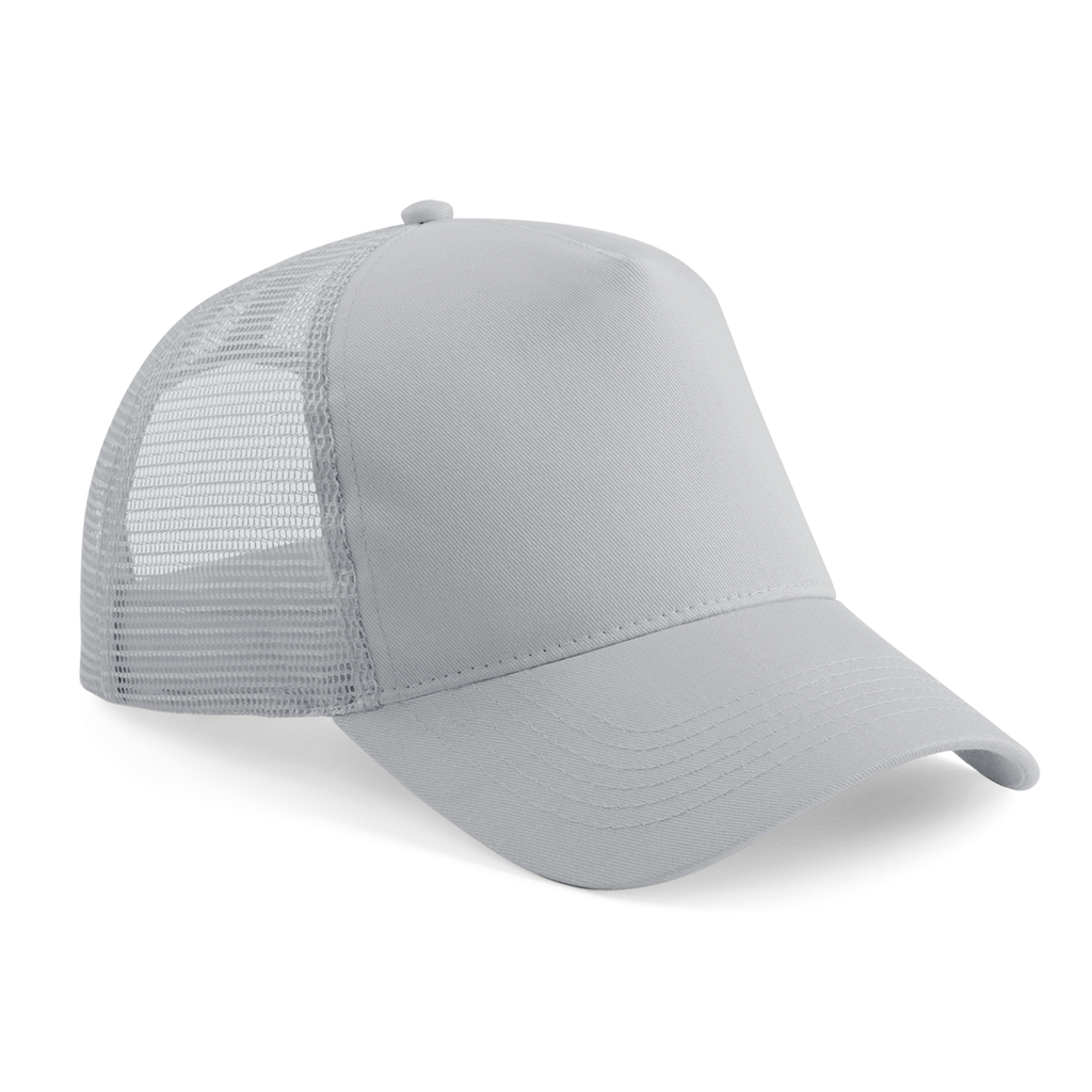 Beechfield® Casquette filet junior réglable à l'arrière Light Grey (B640B)