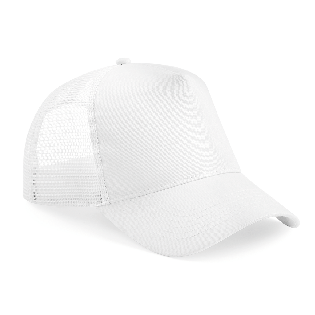 Beechfield® Casquette filet junior réglable à l'arrière White (B640B)