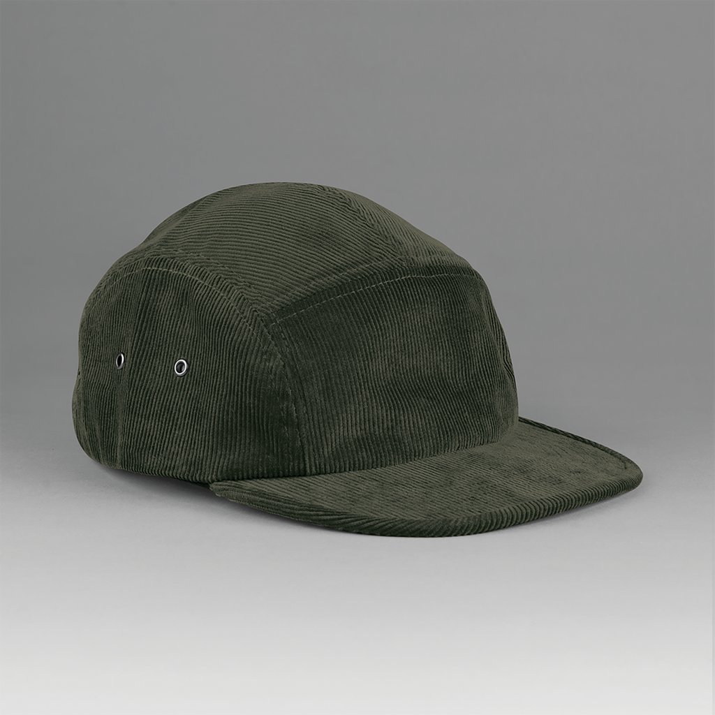Beechfield® Casquette campeur 5 panneaux en velours Forest Night (B679)