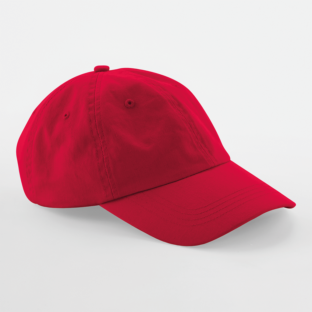 Beechfield® Casquette à profil bas 6 panneaux Classic Red (B653)