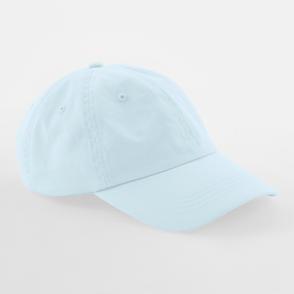 Beechfield® Casquette à profil bas 6 panneaux Pastel blue (B653)