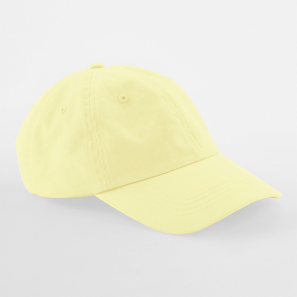 Beechfield® Casquette à profil bas 6 panneaux Pastel lemon (B653)