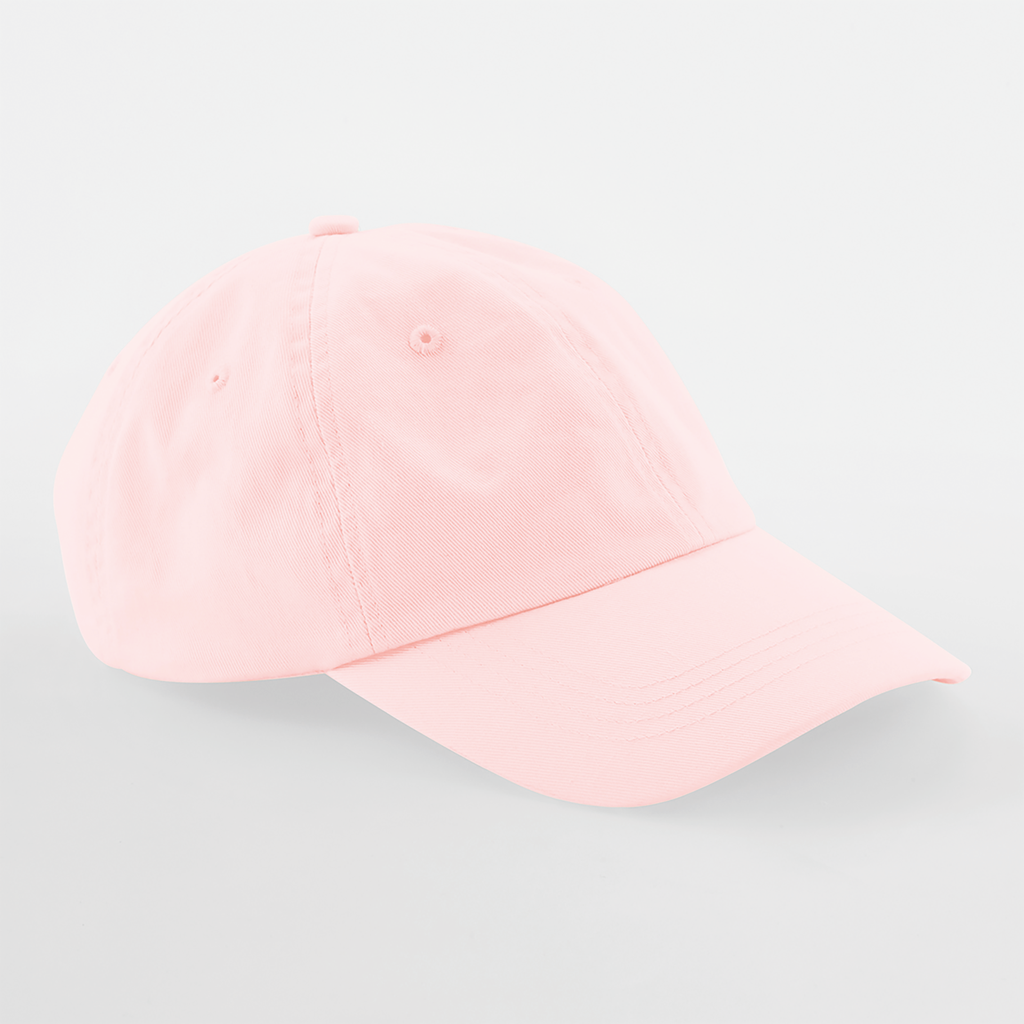 Beechfield® Casquette à profil bas 6 panneaux Pastel Pink (B653)