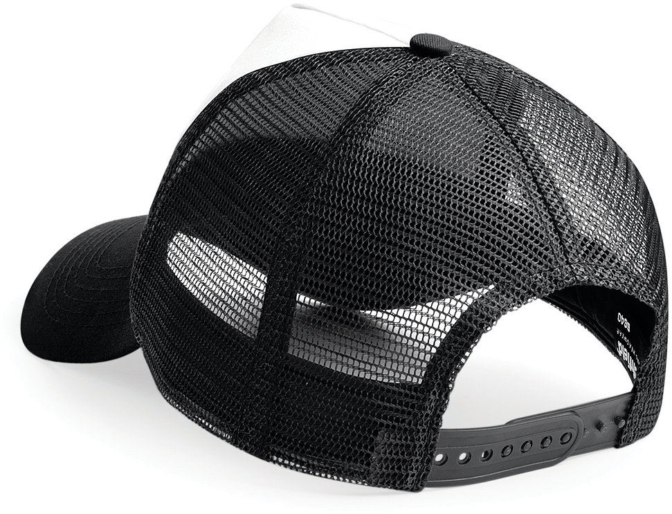 Beechfield® Casquette américaine Black / White (B640)