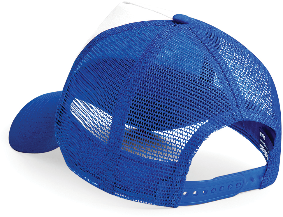 Beechfield® Casquette américaine Bright Royal / White (B640)