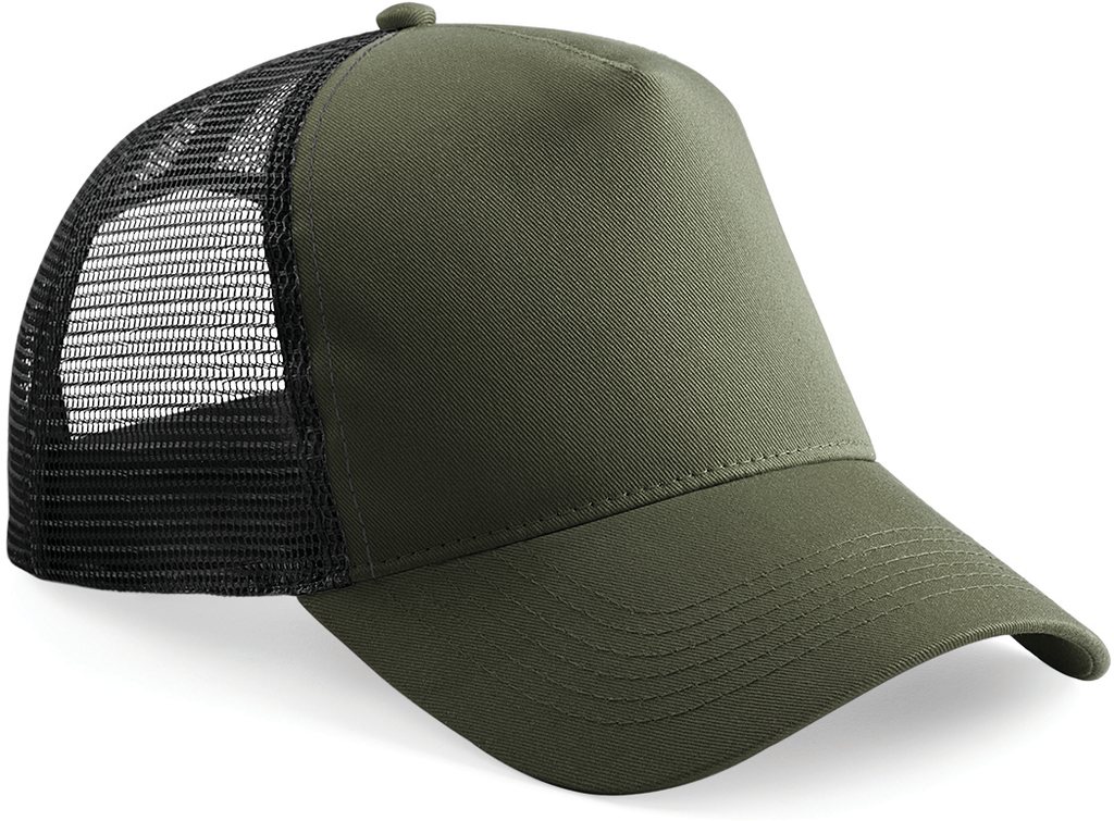 Beechfield® Casquette américaine Olive Green / Black (B640)