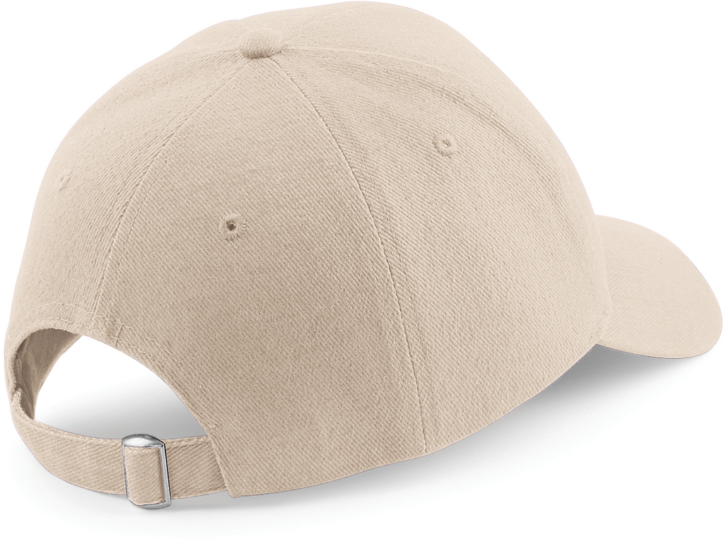 Beechfield® Casquette homme Pro-Style en coton brossé - 6 panneaux Stone (B65)