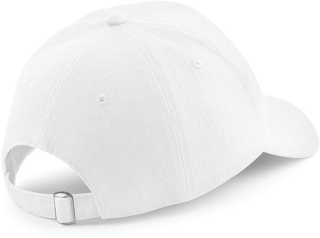 Beechfield® Casquette homme Pro-Style en coton brossé - 6 panneaux White (B65)