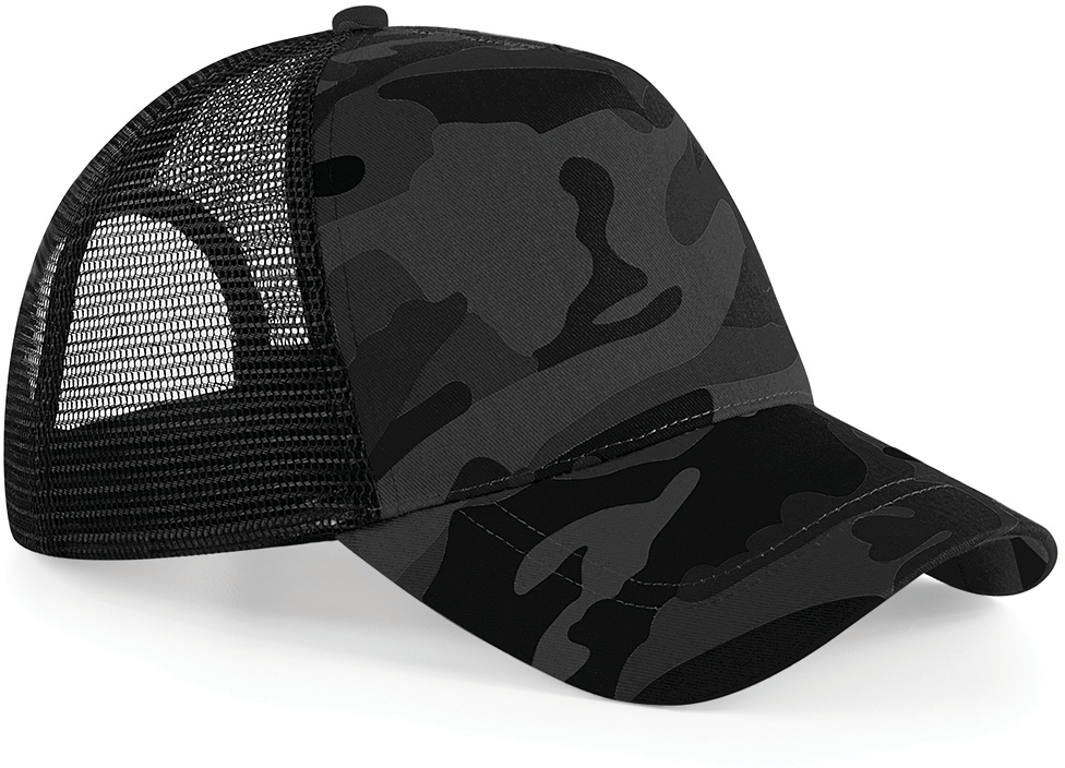 Beechfield® Casquette Snapback Camo Midnight Camo (B694)