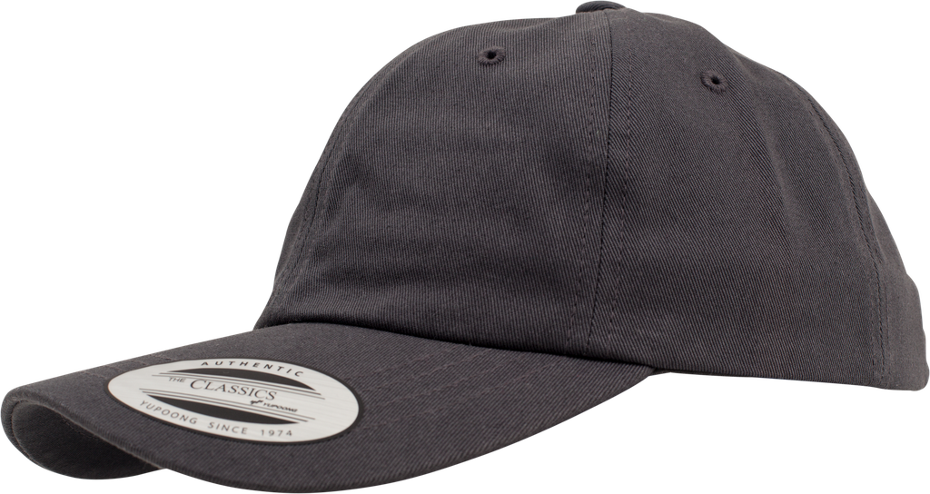 FLEXFIT Casquette en coton twill - 6 panneaux DARK GREY (FL6245CM)