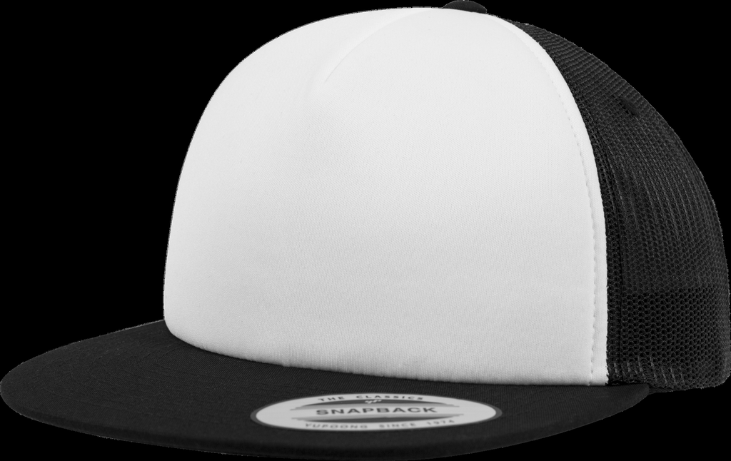 FLEXFIT Casquette foam trucker Black / White / Back (FL6005FW)