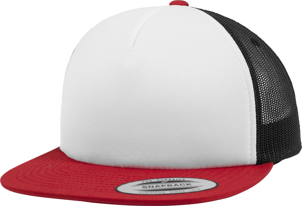 FLEXFIT Casquette foam trucker Red / White / Black (FL6005FW)