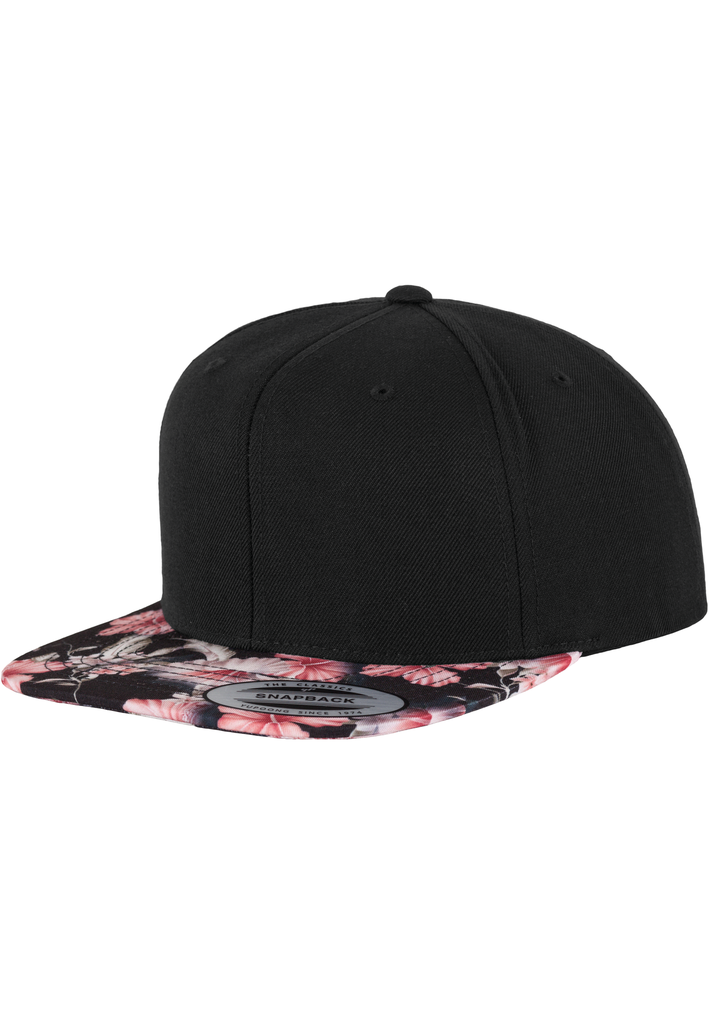 FLEXFIT Casquette floral snapback RED (FL6089F)
