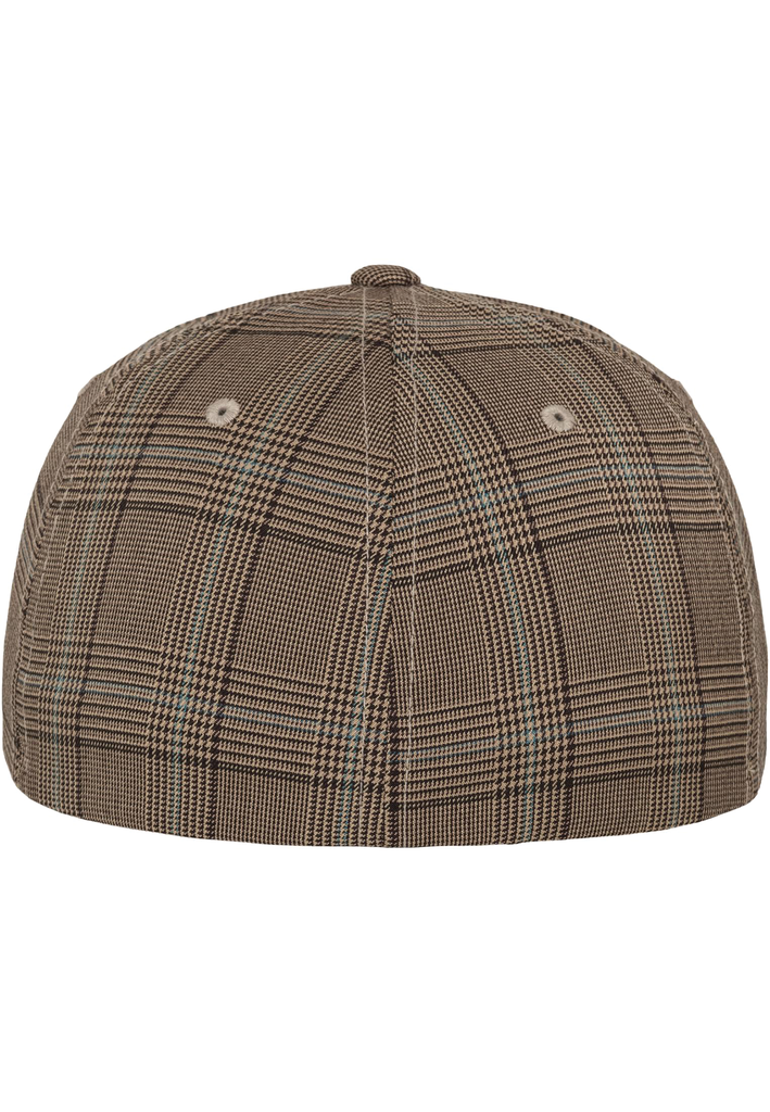 FLEXFIT Casquette motif prince de galles BROWN / KHAKI (FL6196)