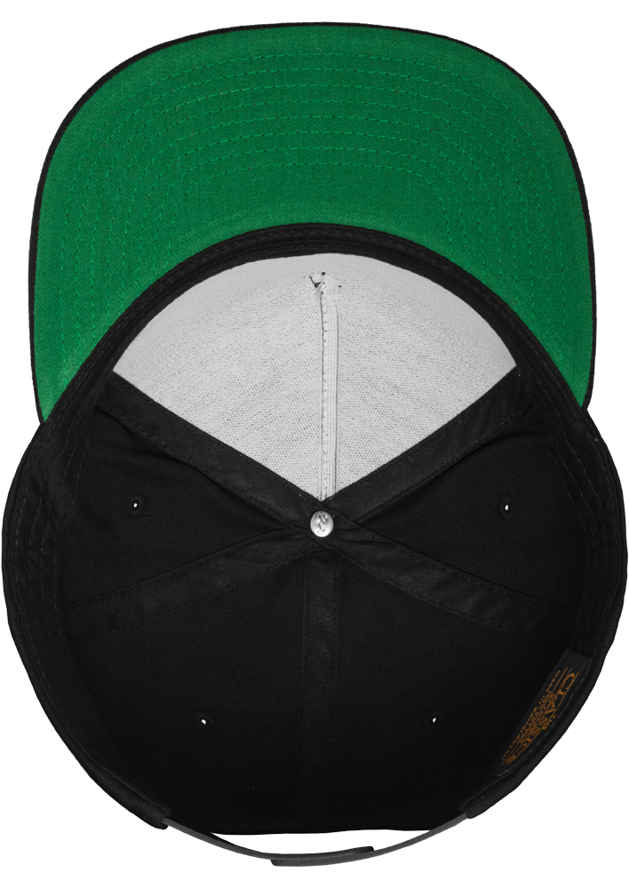 FLEXFIT Casquette Classic 5 Panel Snapback BLACK (FL6007)