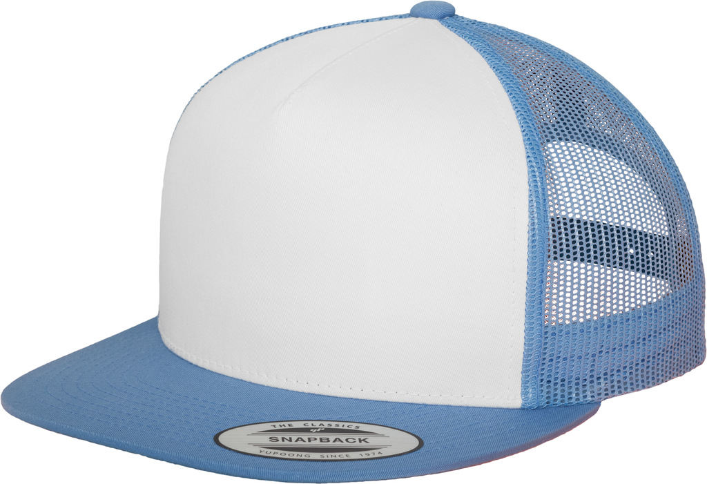 FLEXFIT Casquette Classic Trucker C Blue / White / C Blue (FL6006W)