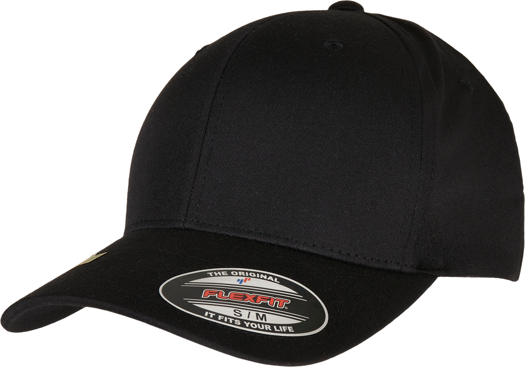 FLEXFIT Casquette en polyester recyclé BLACK (FL6277RP)