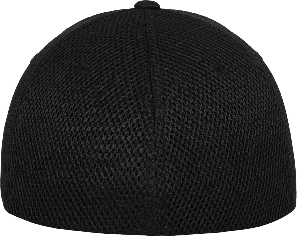 [FL6533_91239_91237] FLEXFIT Casquette Tactel Mesh BLACK (FL6533) (S/M)