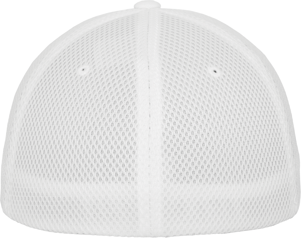 [FL6533_91243_91237] FLEXFIT Casquette Tactel Mesh WHITE (FL6533) (S/M)