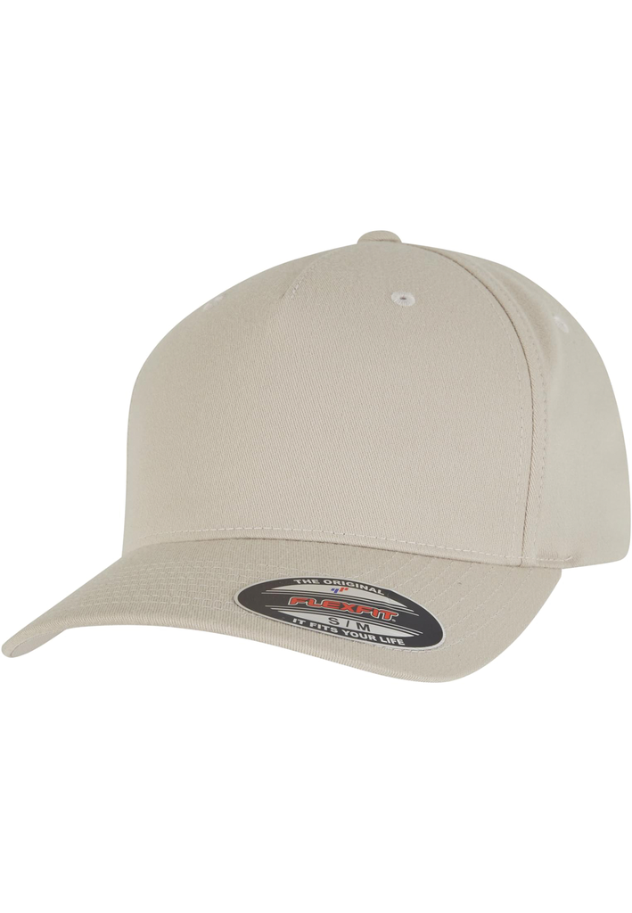[FL6560_100331_91244] FLEXFIT Casquette 5 panneaux BEIGE (FL6560) (S/M)