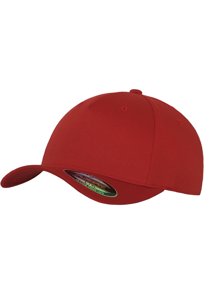 [FL6560_100335_91244] FLEXFIT Casquette 5 panneaux RED (FL6560) (S/M)