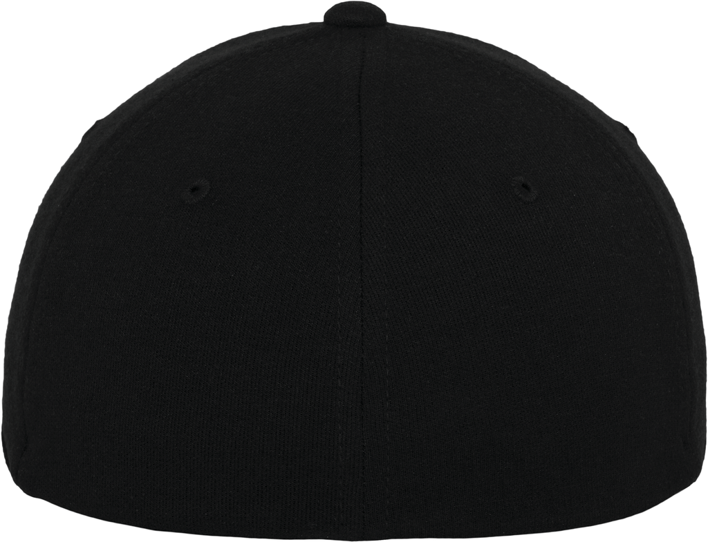FLEXFIT Casquette 6 panneaux en Jersey BLACK (FL6778)