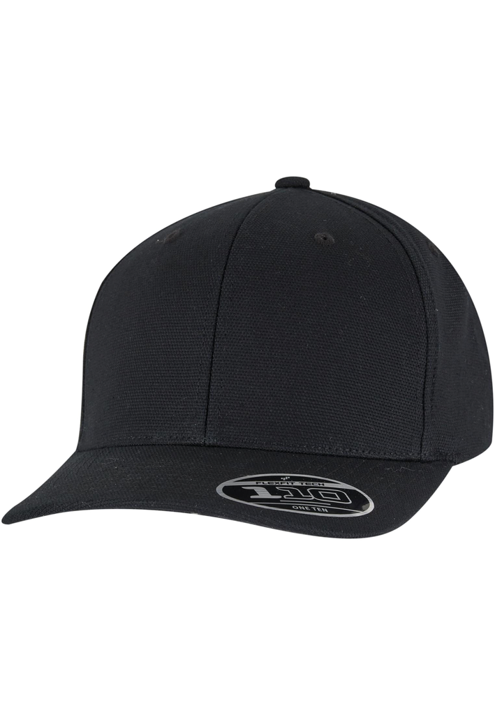 FLEXFIT Casquette Curved Snapback BLACK (FL9293)