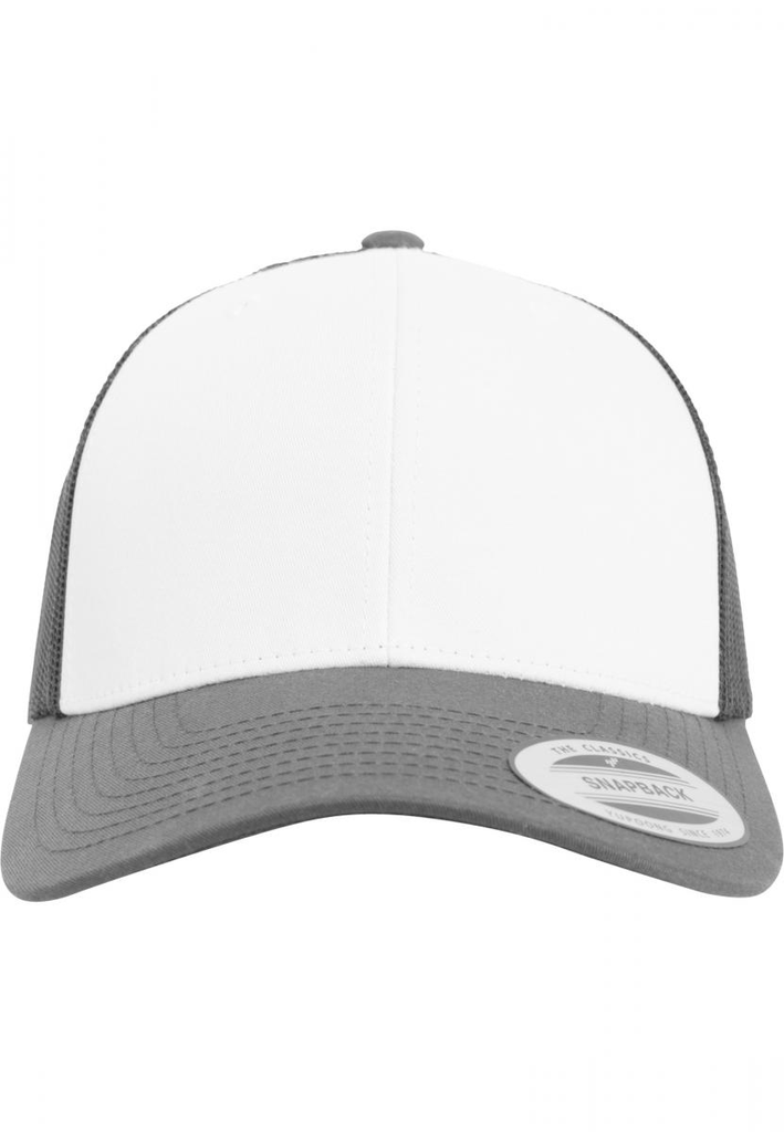 FLEXFIT Casquette Retro Trucker Colored Front DARK GREY / WHITE (FL6606CF)