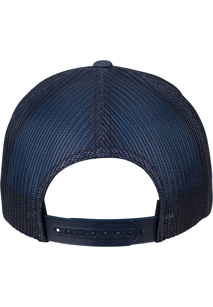 FLEXFIT Casquette Retro Trucker Colored Front NAVY / WHITE (FL6606CF)