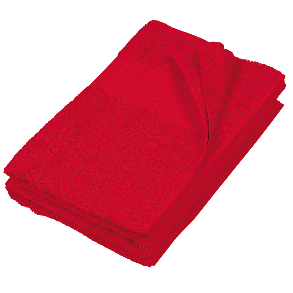 Kariban Drap de bain 100 x 150 cm Red (K111)