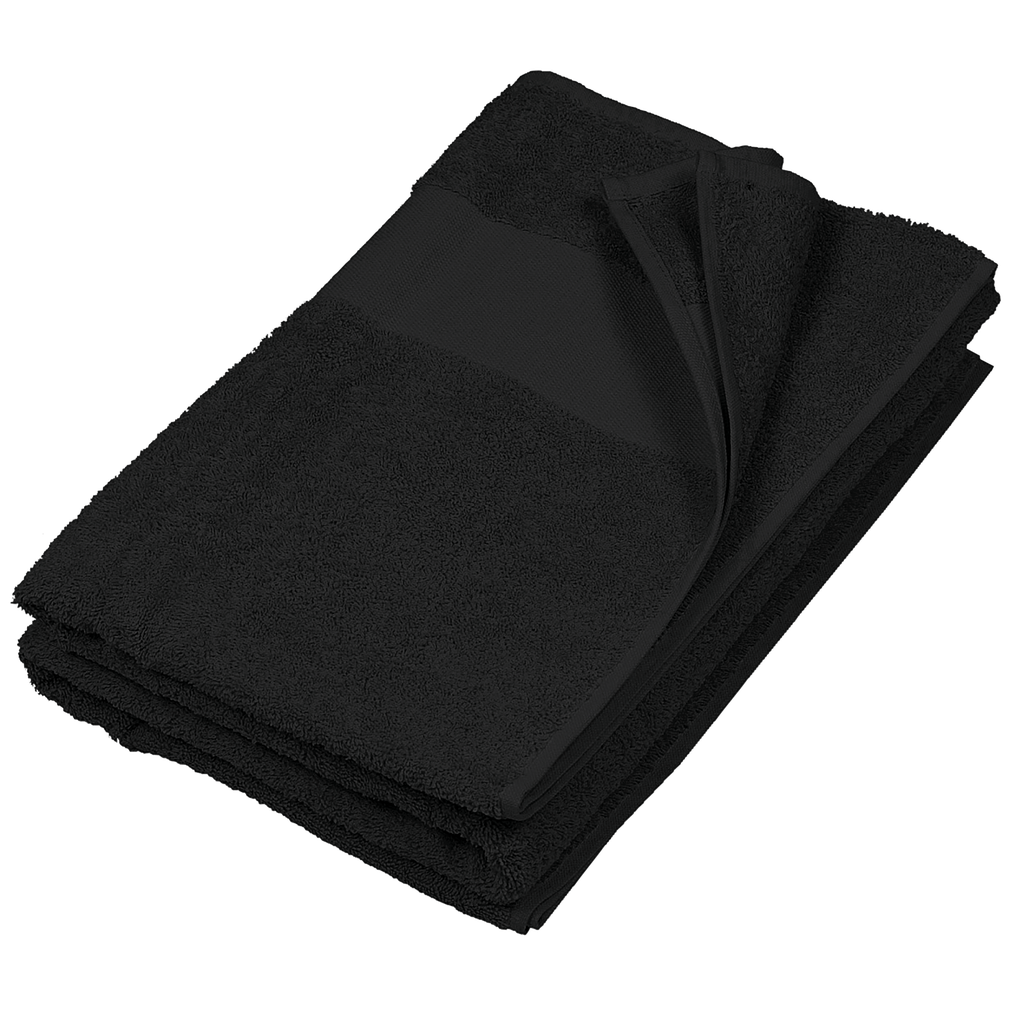 Kariban Serviette de toilette 50 x 100 cm Black (K112)