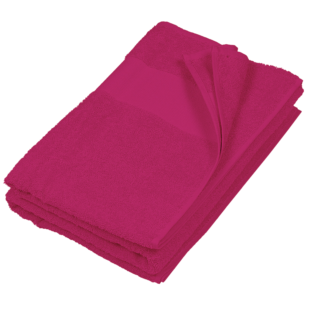 Kariban Serviette de toilette 50 x 100 cm Fuchsia (K112)