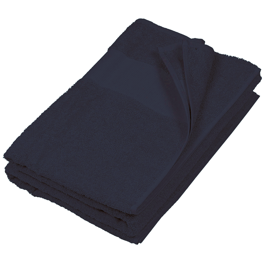 Kariban Serviette de toilette 50 x 100 cm Navy (K112)