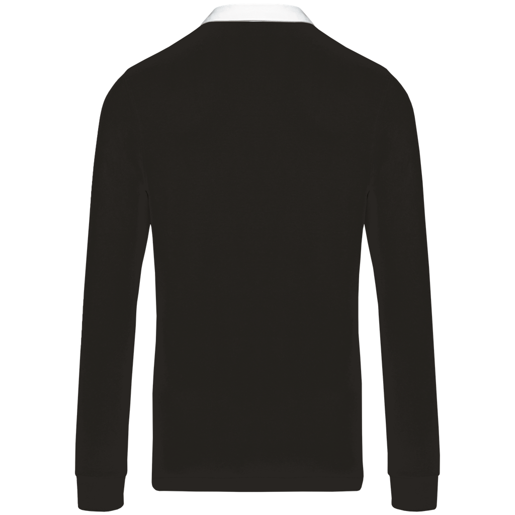 Kariban Polo rugby Black / White (K213)