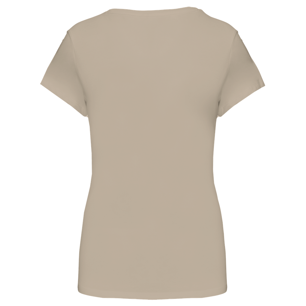 Kariban T-shirt col rond manches courtes femme Light Sand (K3013)