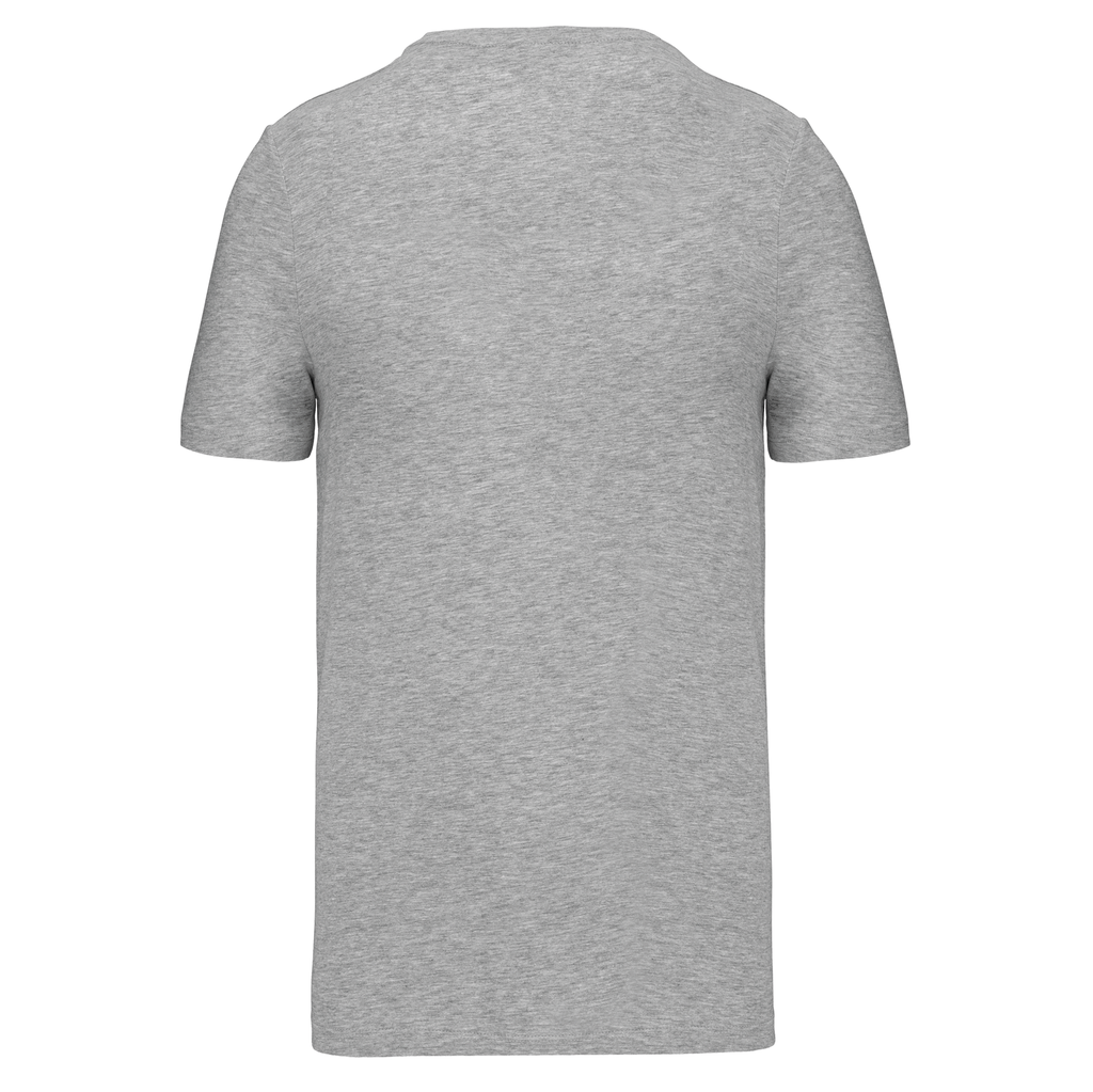 Kariban T-shirt manches courtes col V homme Light grey heather (K3014)