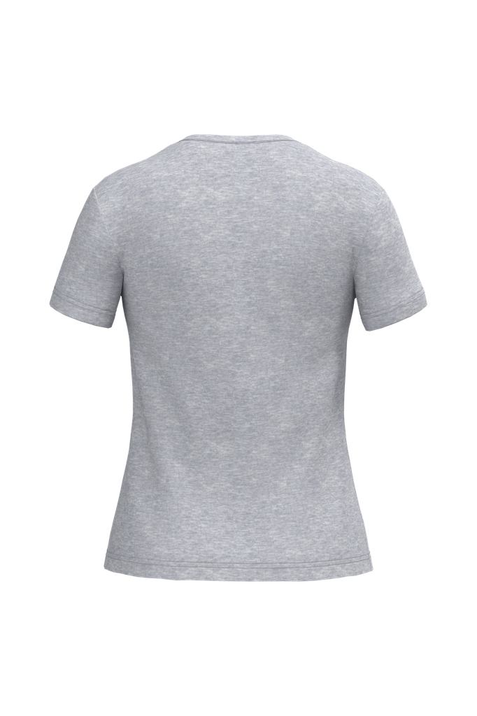 Kariban T-shirt col rond manches courtes femme Oxford Grey (K380)