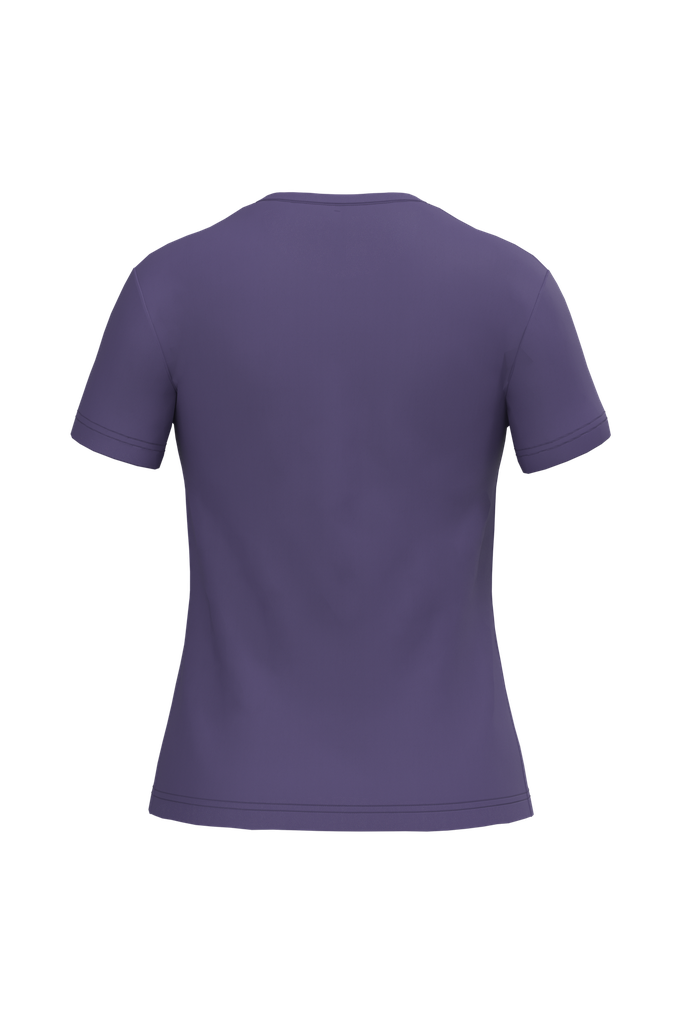 Kariban T-shirt col rond manches courtes femme Purple (K380)