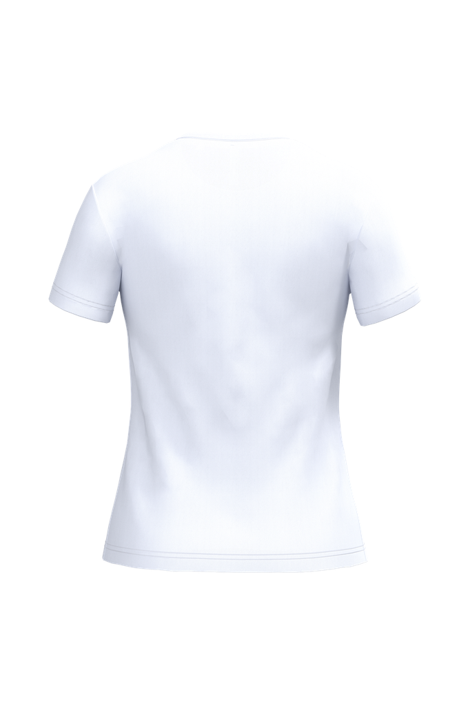 Kariban T-shirt col rond manches courtes femme White (K380)
