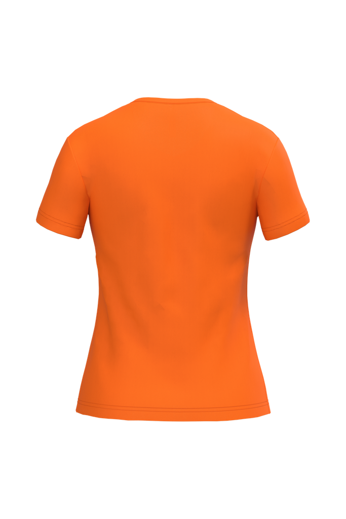 Kariban T-shirt col V manches courtes femme Orange (K381)