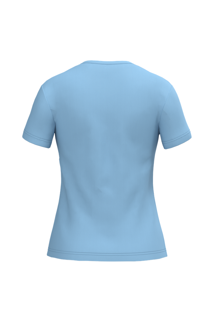 Kariban T-shirt col V manches courtes femme Sky Blue (K381)