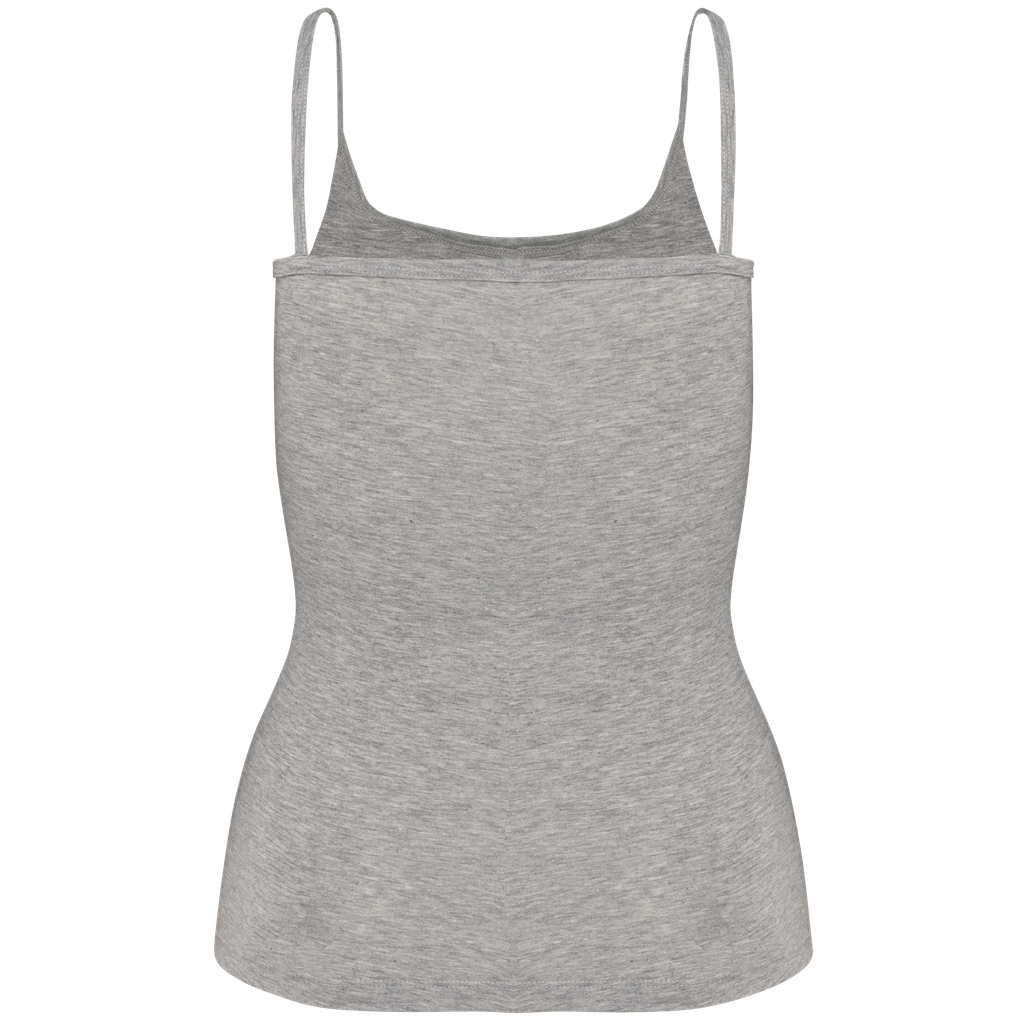 Kariban Débardeur à bretelles femme Light grey heather (K397)