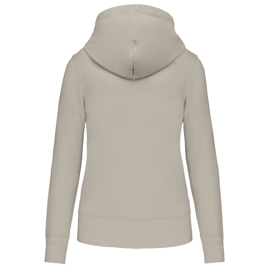 Kariban Sweat-shirt écoresponsable zippé à capuche femme Clay (K4031)