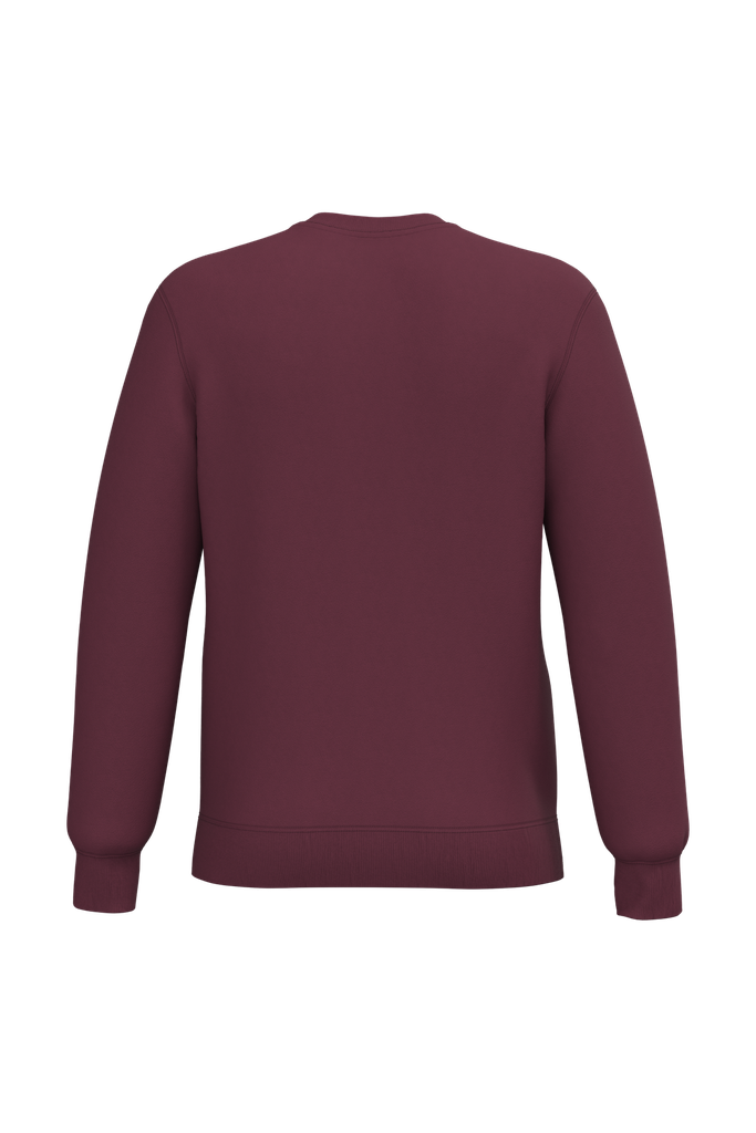 Kariban Sweat-shirt recyclé col rond unisexe Wine (K4040)
