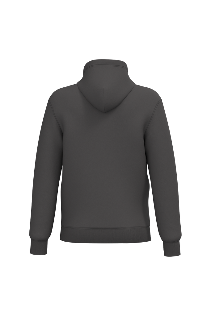 Kariban Sweat-shirt recyclé zippé à capuche unisexe Dark Grey (K4042)