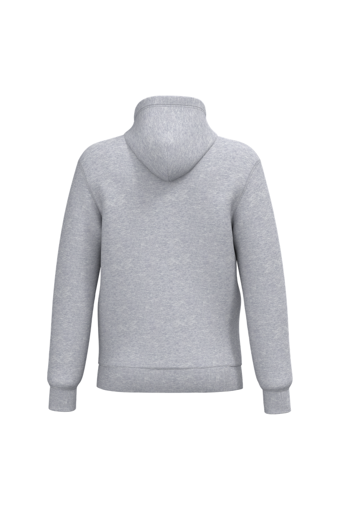 Kariban Sweat-shirt recyclé zippé à capuche unisexe Oxford Grey (K4042)