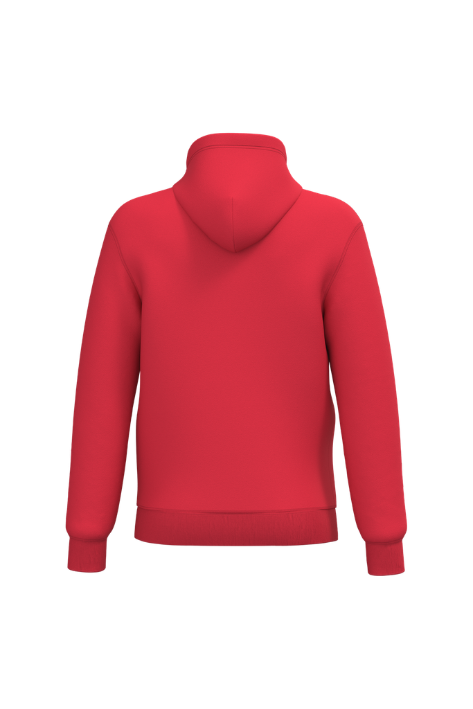 Kariban Sweat-shirt recyclé zippé à capuche unisexe Red (K4042)