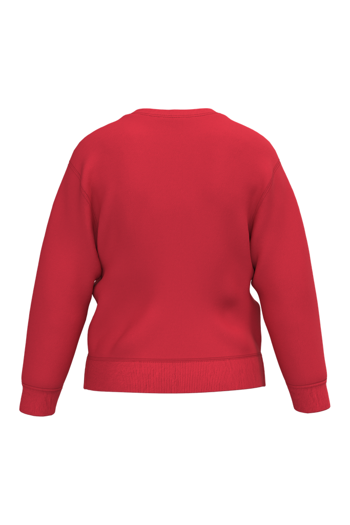 Kariban Sweat-shirt recyclé col rond enfant Red (K4043)